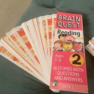 Brain Quest Ages 7-8, 2 decks. 1 deck Ages 8-9.